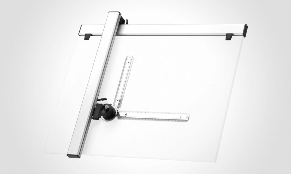 Drafting Tables with Drafting Machine Emme Italia Metal Furniture